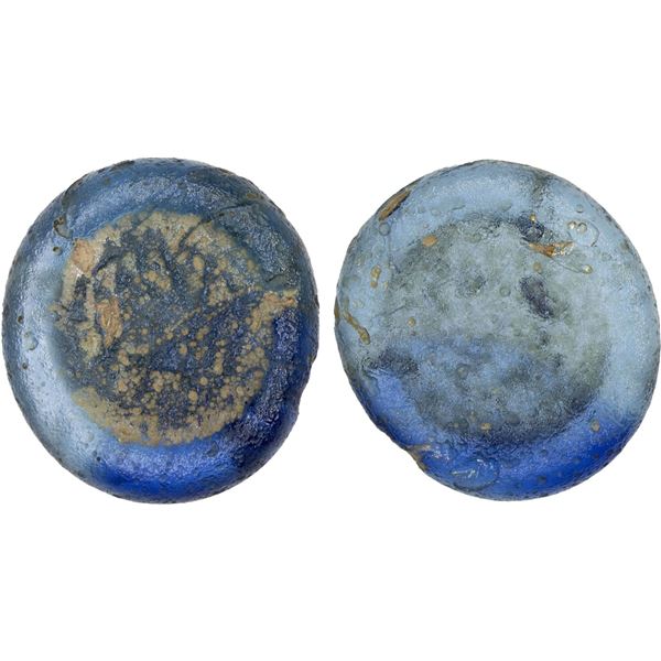 FATIMID: glass weight (1.23g), Fair