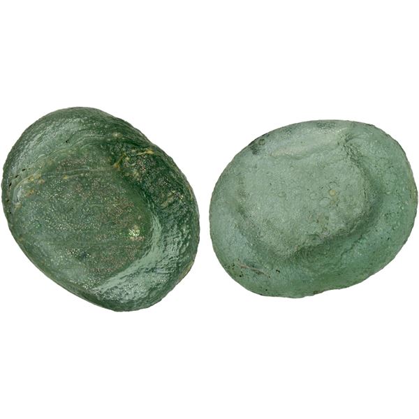 FATIMID: glass weight (1.23g), Fair