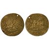 Image 1 : RASULID: al-Mujahid 'Ali, 1322-1363, AV dinar (4.46g), 'Adan, AH735, VF