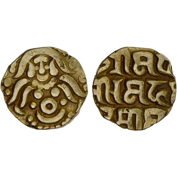 GHORID: Mu'izz al-Din Muhammad, 1171-1206, AV dinar (4.20g), Choice VF