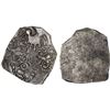 Image 1 : PAINGANGA: Anonymous, ca. 500-400 BC, AR 1/2 karshapana (1.67g), XF