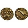Image 1 : VIJAYANAGAR: Achyutaraya, 1529-1542, AV pagoda (3.36g), Choice VF