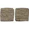 Image 1 : MUGHAL: Akbar I, 1556-1605, AR square rupee, Ahmadabad, IE37, NGC AU53