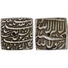 Image 1 : MUGHAL: Akbar I, 1556-1605, AR square rupee (11.29g), Bangala, ND, VF-XF