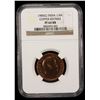 Image 2 : BRITISH INDIA: Edward VII, 1901-1910, AE 1/4 anna, 1906, NGC Proof 64 RB