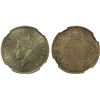 Image 1 : BRITISH INDIA: George VI, 1936-1952, AR rupee, 1938(b), NGC MS63 +