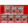 Image 1 : BULGARIA: People's Republic, 7-coin proof set, 1979