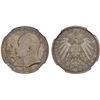 Image 1 : HESSE-DARMSTADT: Ernst Ludwig, 1892-1918, AR 2 mark, 1904, NGC Proof 66