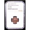 Image 2 : MECKLENBURG-SCHWERIN: Friedrich Franz II, 1842-1883, AE 3 pfennig, 1864-A, NGC PF65 RB
