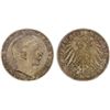 Image 1 : PRUSSIA: Wilhelm II, 1888-1918, AR 3 mark, Berlin, 1911-A, ICG graded MS67