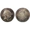 Image 1 : SAXONY: Albert, 1873-1902, AR 2 mark, Muldenhütten, 1902-E, PCGS MS67