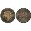Image 1 : SAXONY: Georg, 1902-1904, AR 5 mark, Muldenhütten, 1902-E, PCGS MS64