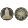 Image 1 : SAXONY: Friedrich August III, 1904-1918, AR 3 mark, Muldenhütten, 1913-E, PCGS Proof 64 DCAM
