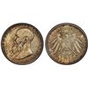 Image 1 : SAXE-MEININGEN: Bernhard III, 1914-1918, AR 2 mark, 1915, PCGS MS66 +