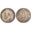 Image 1 : SCHAUMBURG-LIPPE: Adolf II, 1911-1918, AR 3 mark, 1911-A, PCGS MS65