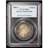 Image 2 : SCHWARZBURG-SONDERSHAUSEN: Karl Günther, 1880-1909, AR 3 mark, Berlin, 1909-A, PCGS Proof 65