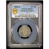Image 2 : GERMANY: Kaiserreich, 10 pfennig, 1889-E, PCGS MS65