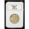 Image 2 : GERMANY: Weimar Republic, AR 3 reichsmark, Berlin, 1927-A, NGC MS67