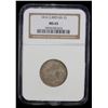 Image 2 : GREAT BRITAIN: George III, 1760-1820, AR shilling, 1816, NGC MS65