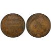 Image 1 : GREAT BRITAIN: AE halfpenny token, 1812, PCGS MS62