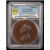 Image 2 : GREAT BRITAIN: AE medal, 1827, PCGS Specimen 65