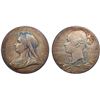 Image 1 : GREAT BRITAIN: Victoria, 1837-1901, AR medal, 1897, PCGS Specimen 64
