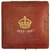 Image 3 : GREAT BRITAIN: Victoria, 1837-1901, AR medal, 1897, PCGS Specimen 64
