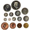 Image 1 : GREAT BRITAIN: George VI, 1936-1952, 15-coin proof set, 1937