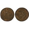 Image 1 : ISLE OF MAN: James Stanley, 1702-1736, AE penny, 1733, PCGS AU58