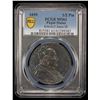 Image 2 : ITALY: PAPAL STATES: Innocent XII, 1691-1700, AR 1/2 piastra, Rome, Year IX / 1699, PCGS MS61