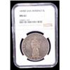 Image 2 : SAN MARINO: Republic, AR 5 lire, 1898-R, NGC MS61