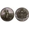 Image 1 : SWITZERLAND: Confederation, AR medal (39.00g), 1891, AU