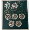 Image 2 : TRANSNISTRIA: Pridnestrovian Moldavian Republic, 6-coin proof set, 2008, Proof