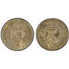 Image 1 : BRITISH GUIANA: Essequibo and Demerary: William IV, 1830-1837, AR 1/4 guilder, 1833, PCGS MS62