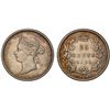 Image 1 : CANADA: Victoria, 1837-1901, AR 25 cents, 1881-H, PCGS EF40
