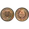 Image 1 : DOMINICAN REPUBLIC: AE centavo, 1878, PCGS PF64 RB