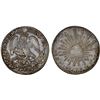Image 1 : MEXICO: Republic, AR 8 reales (26.92g), 1834-Pi, XF