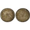 Image 1 : MEXICO: Republic, AR 1/2 real, 1863/55-Mo, PCGS MS64