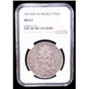 Image 2 : MEXICO: Republic, AR peso, 1873-Mo, NGC MS61