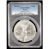 Image 2 : MEXICO: Estados Unidos, AR 5 onzas, 2001-Mo, PCGS MS68