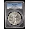 Image 2 : MEXICO: Estados Unidos, AR 5 onzas, 2001-Mo, PCGS MS68