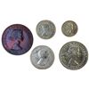 Image 1 : AUSTRALIA: Elizabeth II, 1952-2022, 5-piece proof set, 1956(m)