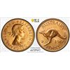 Image 3 : AUSTRALIA: Elizabeth II, 1952-2022, AE 2-piece proof set, 1960
