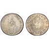 Image 1 : PHILIPPINES: Isabel II, 1833-1868, AR 8 reales, ND (1834-37), PCGS VF details, countermark XF detail
