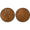 Image 1 : STRAITS SETTLEMENTS: Victoria, 1867-1901, AE cent, 1876, PCGS MS62 BN