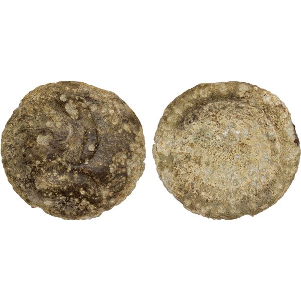 WESTERN HAN: Han Wudi, 141-87 BC, lead 3000 zhu (113g), VF