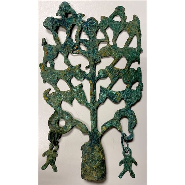 EASTERN HAN: bronze money tree (134g), Fine