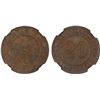 Image 1 : KWANGSI: Republic, AE 20 cents, year 10 (1921), NGC MS62 BN