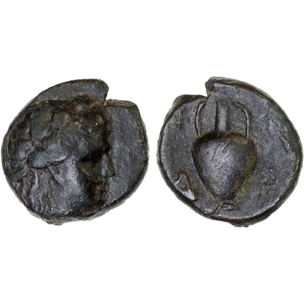 CYCLADES: Andros, AE16 (3.44g), 3rd-2nd century BC, F-VF