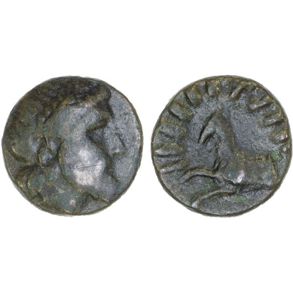 CYCLADES: Keos, AE16 (3.94g), 2nd century BC, F-VF